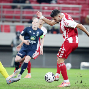 Το παρθενικό γκολ του Καλογερόπουλου με τον Ολυμπιακό (video)