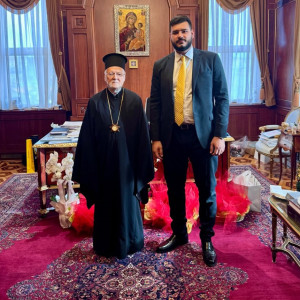 Με πρωτοβουλία Ηλιόπουλου, η ΠΑΕ ΑΕΚ εκπροσωπήθηκε στον εορτασμό των Χριστουγέννων στην Κωνσταντινούπολη