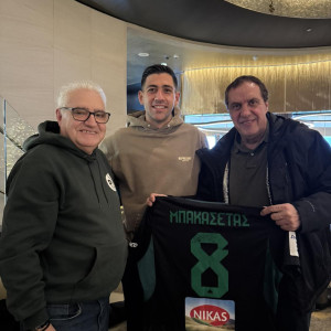 Ο σύνδεσμος οπαδών του Παναθηναϊκού στην Νέα Υόρκη υποδέχθηκε τον Τάσο Μπακασέτα