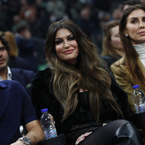 Η Κίμπερλι Γκίλφοϊλ και στο ΟΑΚΑ για το ματς του Παναθηναϊκού με τη Χάποελ Τελ Αβίβ