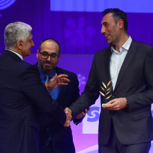 Τιμήθηκε από τον ΠΣΑΤ η Εθνική ομάδα μπάσκετ για το χάλκινο μετάλλιο στο Eurobasket (video)