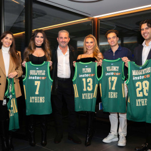 Η Κίμπερλι Γκίλφοϊλ στο ΟΑΚΑ στο παιχνίδι του Παναθηναϊκού Aktor με την Χάποελ Τελ Αβιβ (photos)