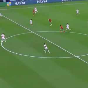 Απίθανο γκολ στον τελικό του Arab Cup: Το Μαρόκο άνοιξε το σκορ με «βολίδα» πίσω από τη σέντρα (video)