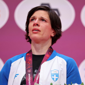 Η Μαρία Πρεβολαράκη στις κορυφαίες στιγμές της παγκόσμιας πάλης (photo)