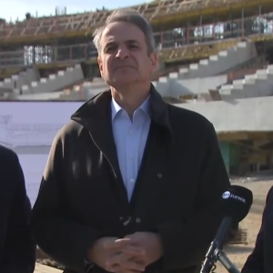 Το βίντεο από την επίσκεψη Αλαφούζου, Μητσοτάκη, Δούκα στον Βοτανικό