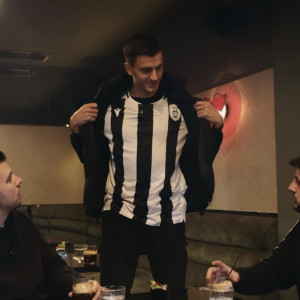 Ο ΠΑΟΚ παρουσίασε τον Γερεμέγεφ με ένα επικό βίντεο - Σε καφετέρια με φρέντο εσπρέσο!