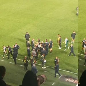 Χαμός με τη λήξη: Ο Μάνταλος φώναζε «έλα έξω» στον Μλαντένοβιτς (video)