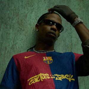 Η Μπαρτσελόνα «λάνσαρε» φανέλα με άρωμα Travis Scott για το Clasico κι έγινε Sold Out σε χρόνο ρεκόρ