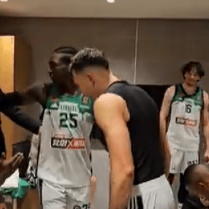Ο Σλούκας αποθέωσε τον Ναν: «Who's the MVP?» (video)