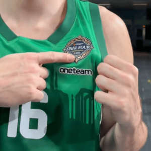 Από... ατόφιο χρυσάφι το σήμα του Final Four του Άμπου Ντάμπι στη φανέλα του Παναθηναϊκού