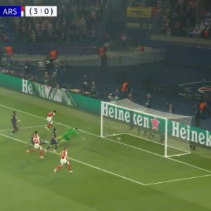 Ο Σάκα με δεύτερη προσπάθεια μειώνει σε 2-1 (video)