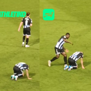 Το συγκλονιστικό βίντεο του Athletiko με τον Βιεϊρίνια να λυγίζει στο τέλος του ματς