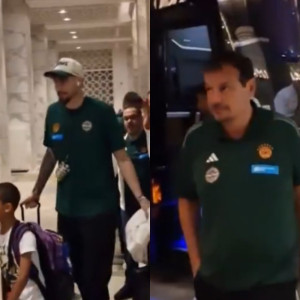 Αποκλειστικό video του Athletiko: H αποστολή του Παναθηναϊκού κατέφθασε στο ξενοδοχείο στο Άμπου Ντάμπι