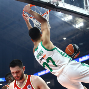 Ο Γιουρτσεβέν αναδείχθηκε MVP του Game 1 ανάμεσα σε Παναθηναϊκό και Ολυμπιακό