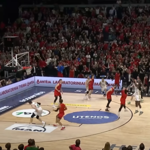 Το απίστευτο buzzer beater του Φρανσίσκο που έστειλε τους τελικούς Λιθουανίας σε πέμπτο παιχνίδι (video)